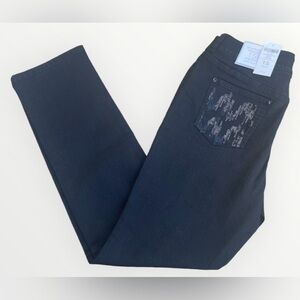 Chico’s Platinum Denim Black Jeans